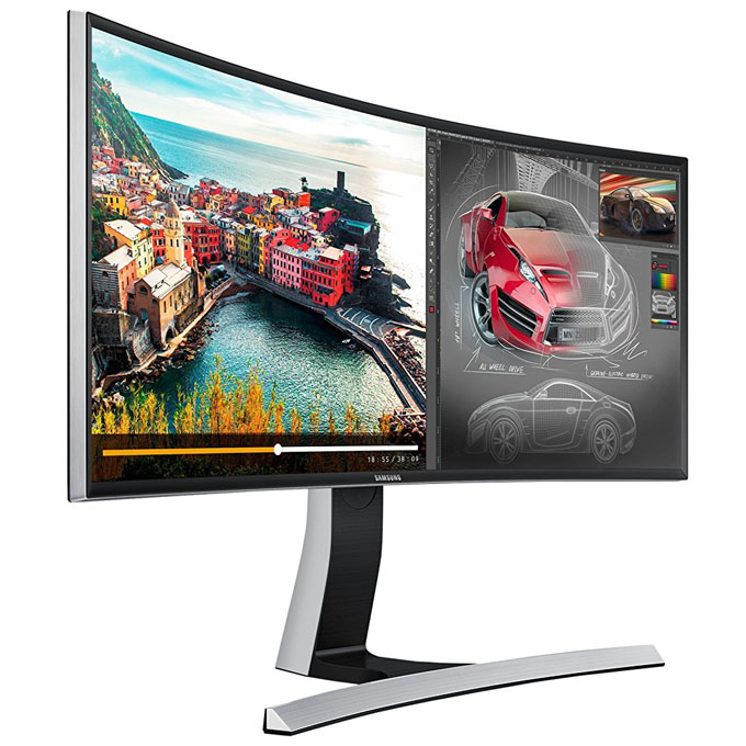 Игровые мониторы samsung va. Samsung Ultrawide Curved Monitor 34. Монитор 2017 г. Samsung Curved. Samsung s29e790c.