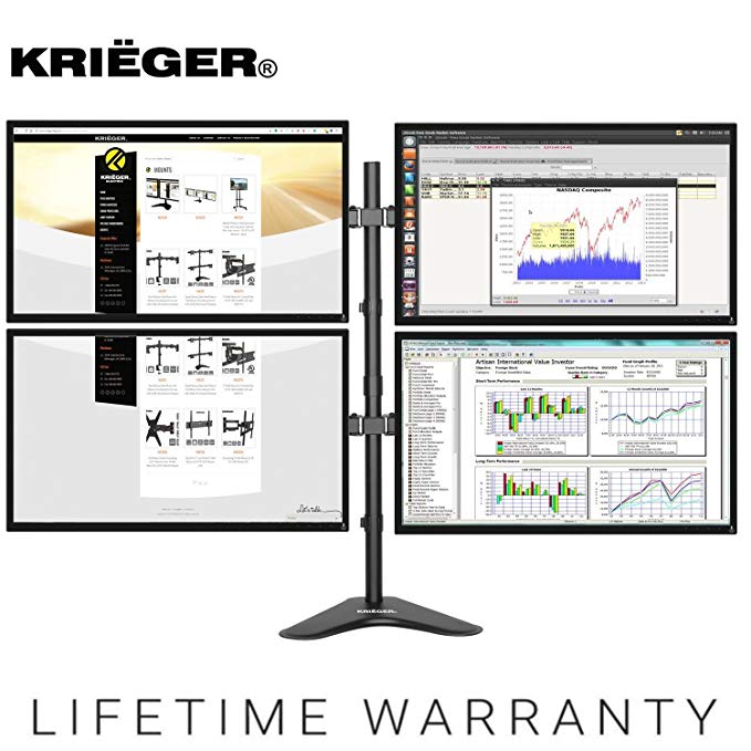 KRIEGER KL4327N Quad Monitor 2+2