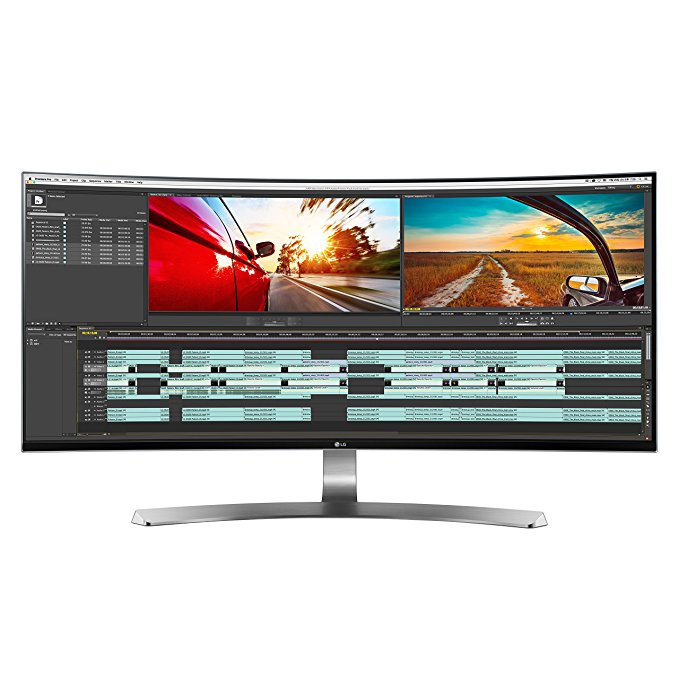 lg wide monitor setup