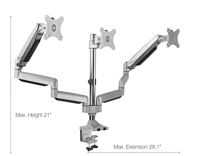 TechOrbits Three Monitor Mount