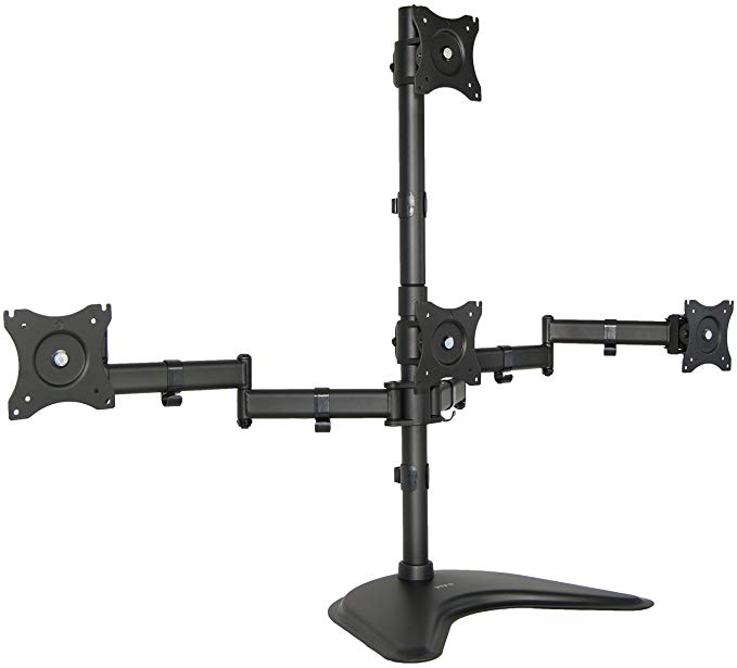 VIVO Quad LCD Monitor 3+1 Stand