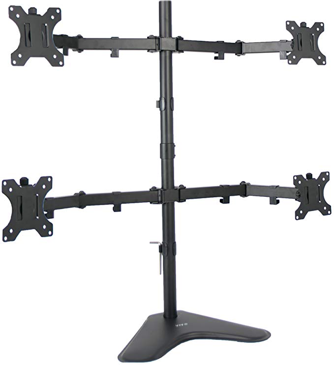 VIVO Quad Monitor 2+2 Stand