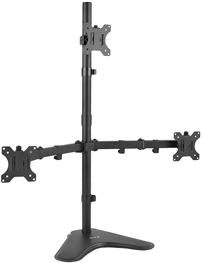 VIVO Triple Monitor 2+1 Stand