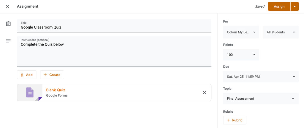 Google Classroom: When to Use the Different Assignments & How to Assign ...